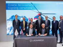 Leonardo and Sloane Strengthen Partnership in the UK And Ireland Commercial Helicopter Market with AW09 and AW109 Type Deals image